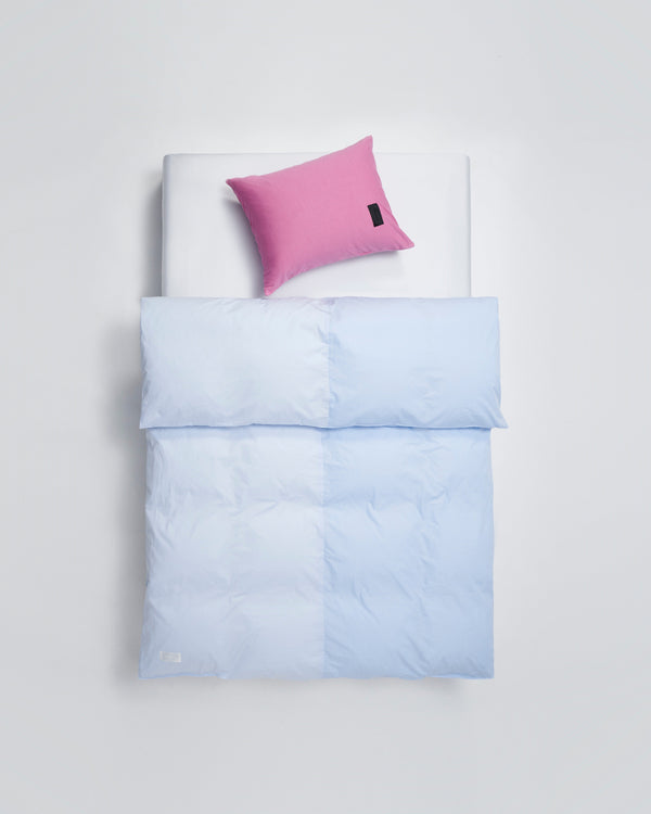 Wall Street duvet cover | Half & half dots Jacquard